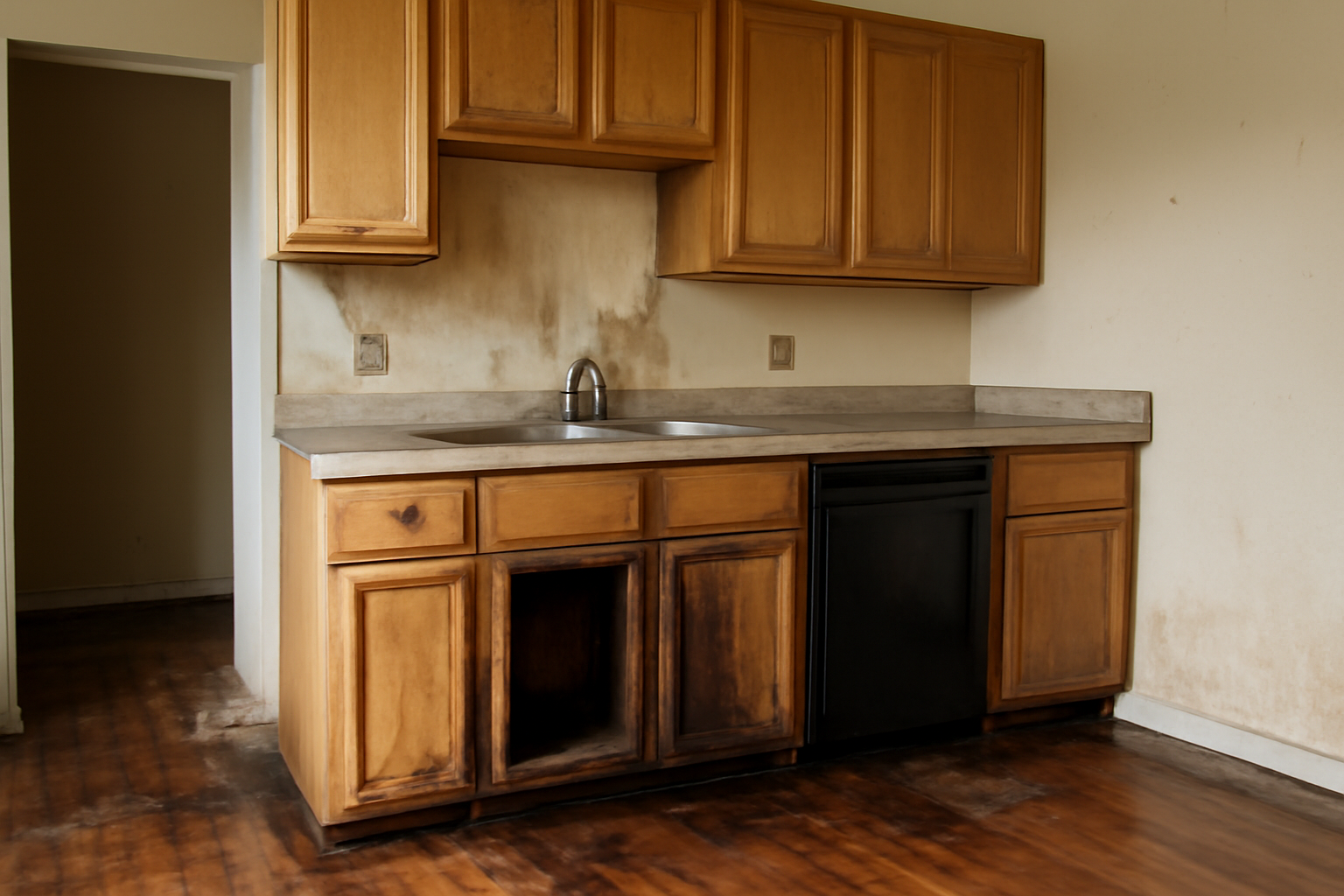 Kitchen Water Damage Restoration in West Boylston, MA