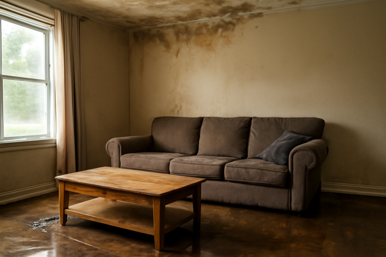 Living Room Water Removal