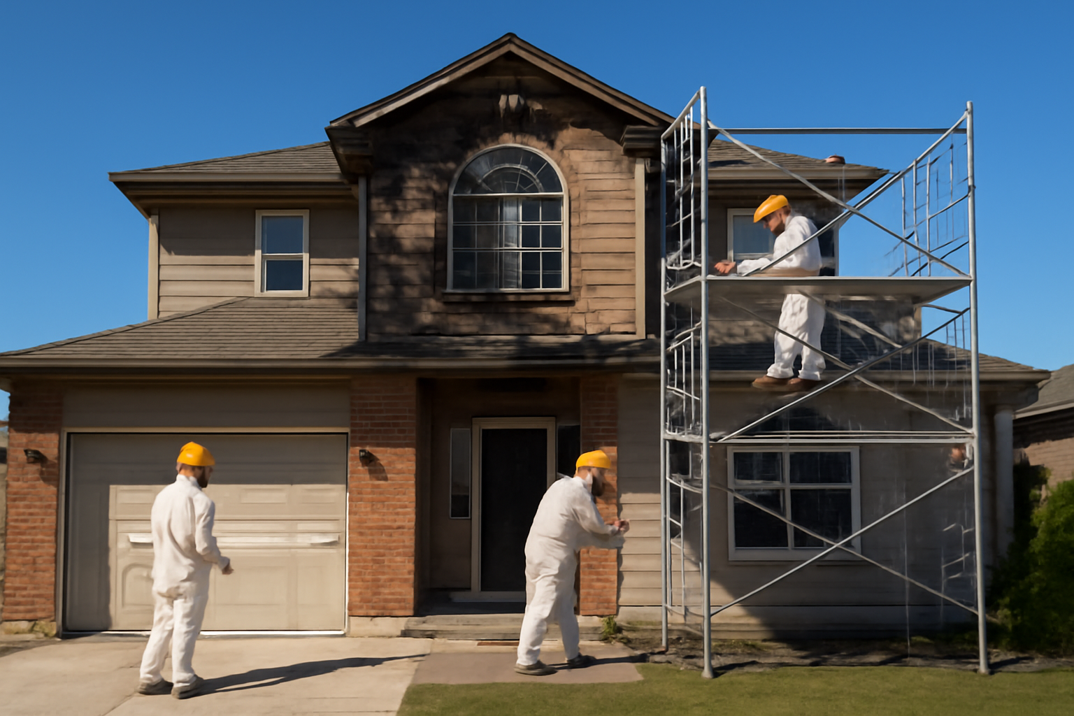 Fire damage restoration service