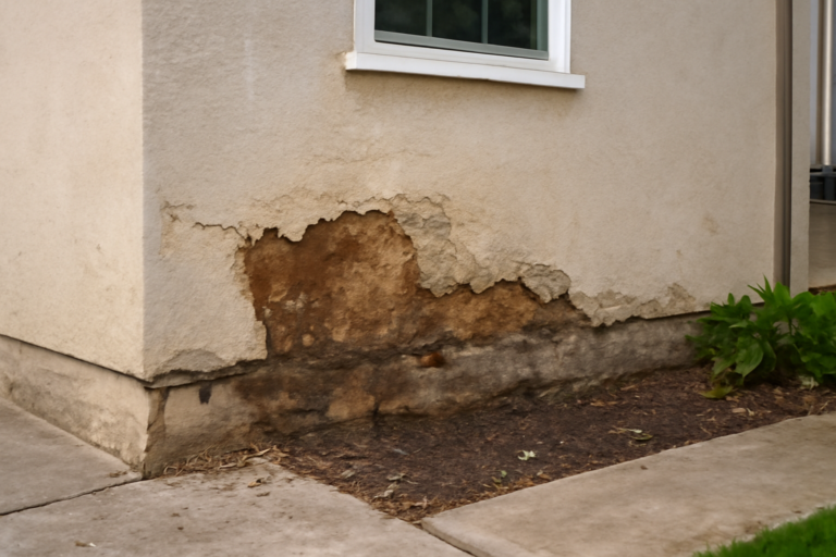Stucco Water Damage Repair